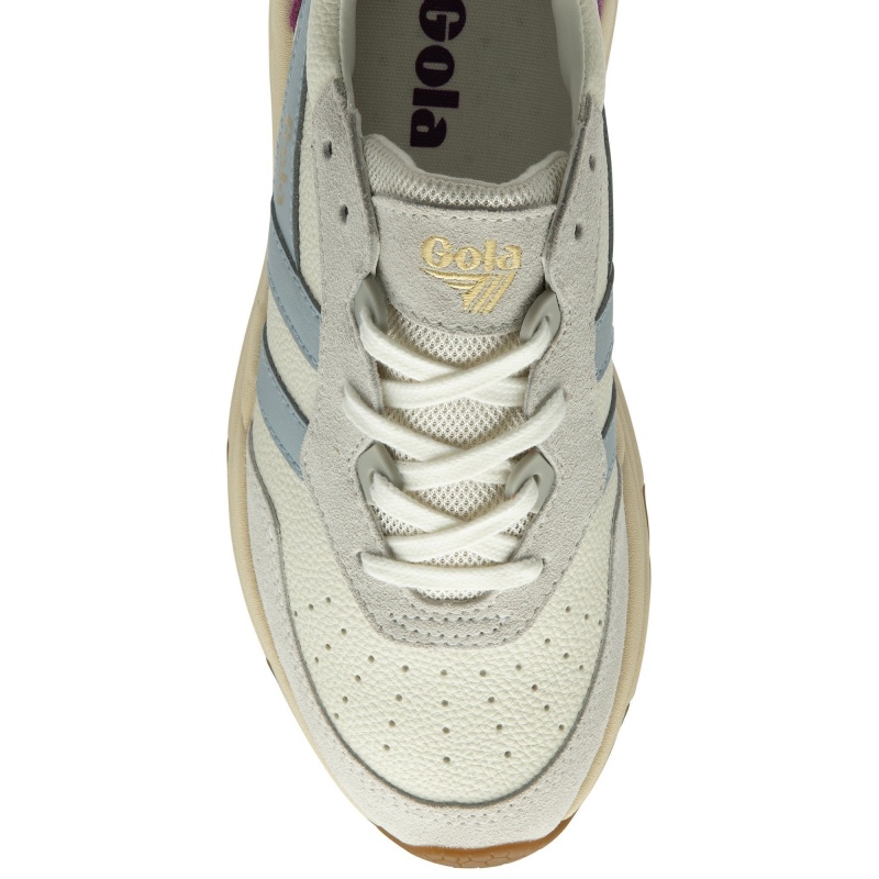 Basket Gola Classics Femme Blanche | 2736-KLIXY