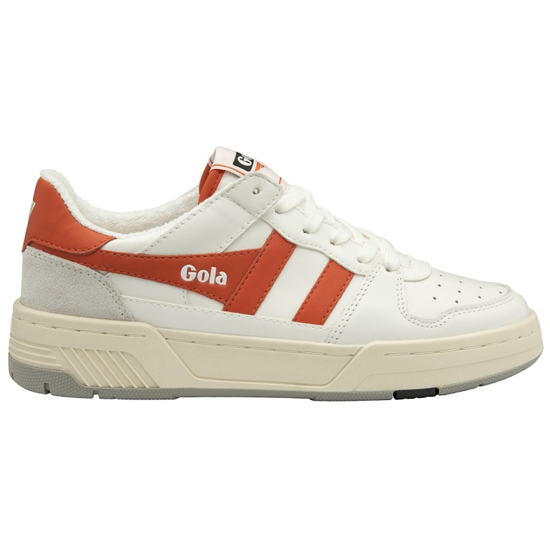 Basket Gola Classics Femme Blanche | 2863-PWAEJ