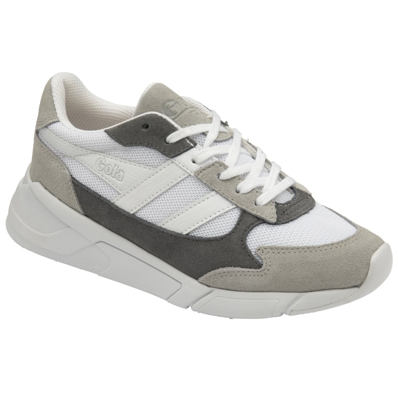 Basket Gola Classics Femme Blanche | 4731-SMVTD