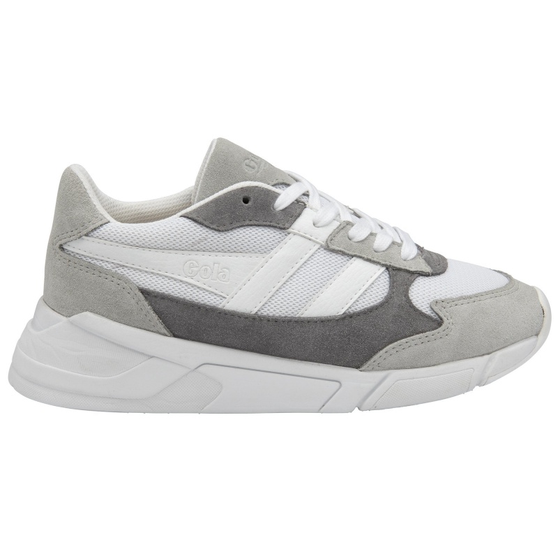 Basket Gola Classics Femme Blanche | 4731-SMVTD