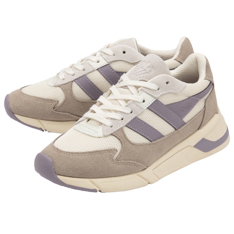 Basket Gola Classics Femme Blanche | 5079-FTWIO