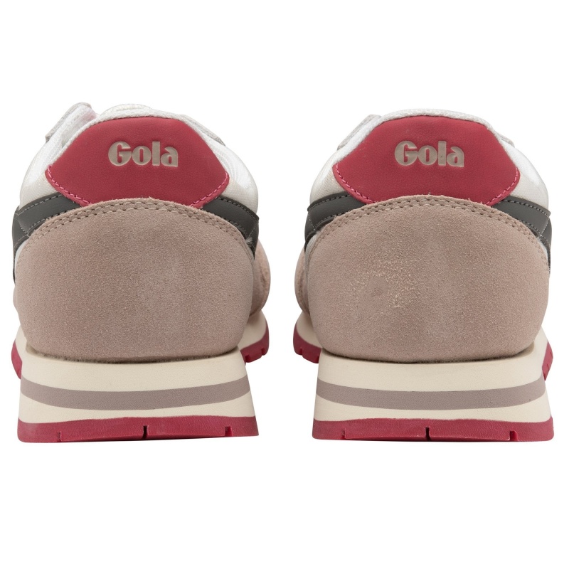 Basket Gola Classics Femme Blanche | 5720-JCQMP