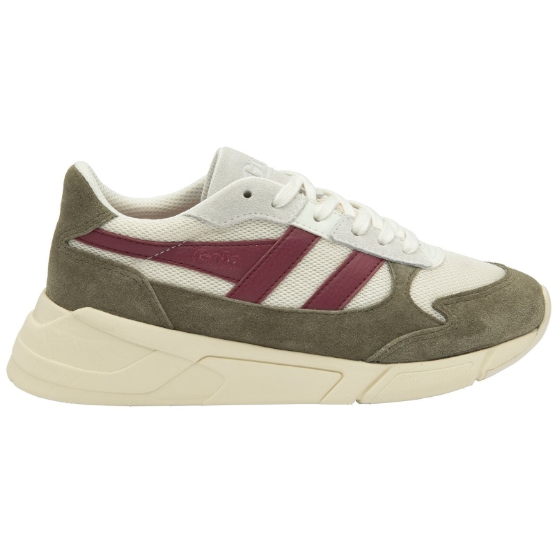 Basket Gola Classics Femme Blanche | 5971-CQAIM