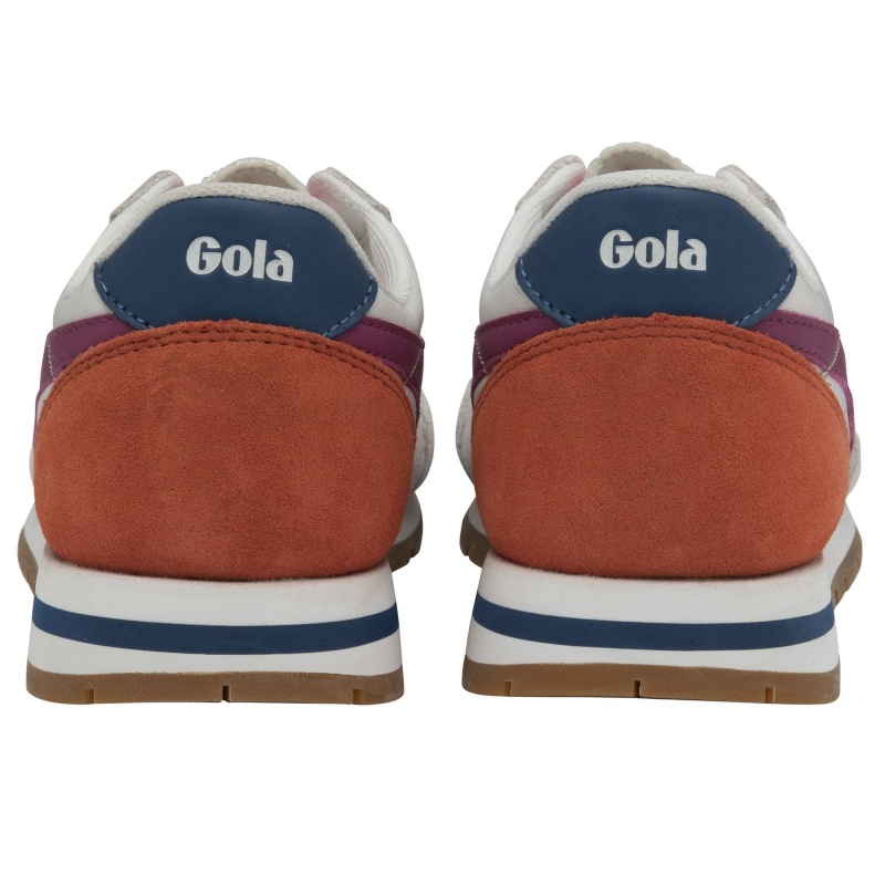 Basket Gola Classics Femme Blanche | 6357-PGXDR