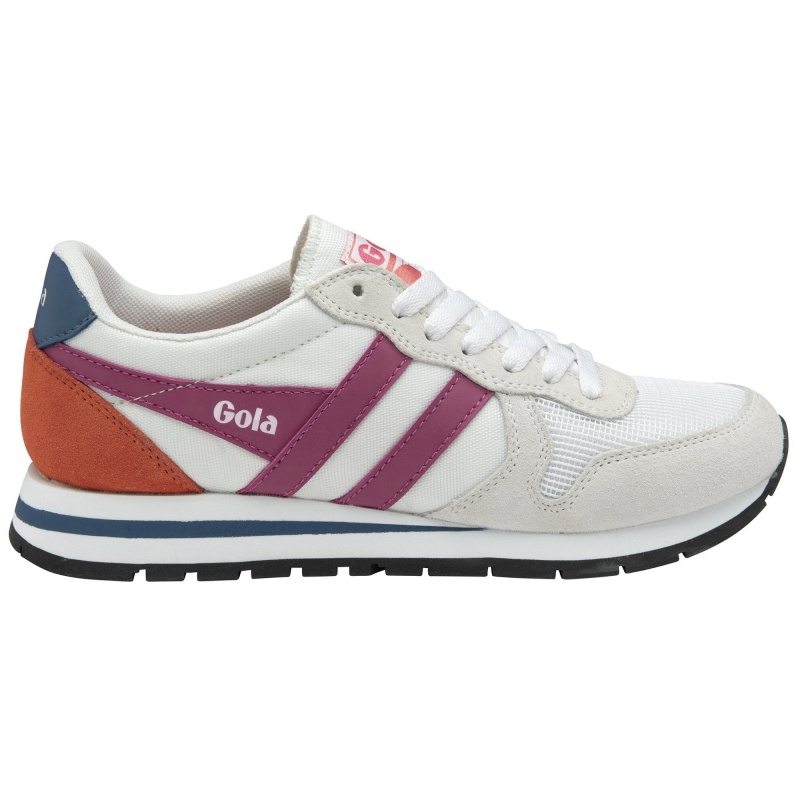 Basket Gola Classics Femme Blanche | 6357-PGXDR