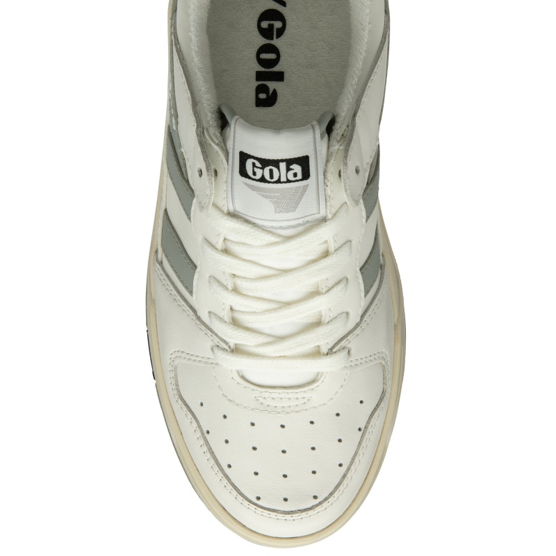 Basket Gola Classics Femme Blanche | 7486-XIWYV