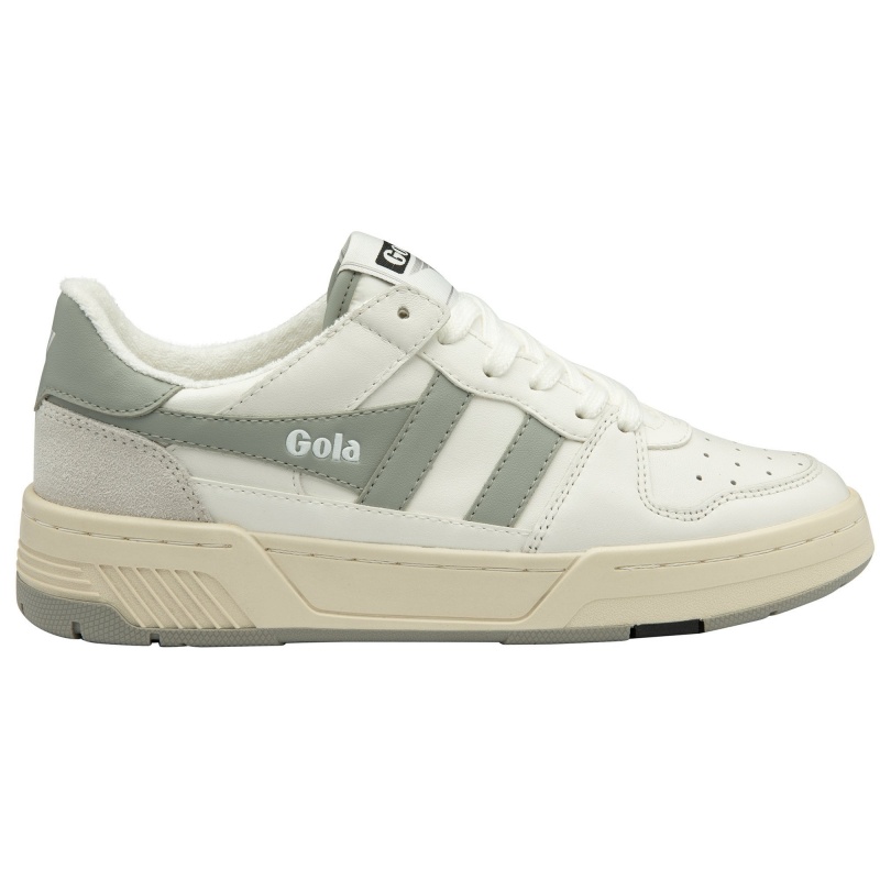 Basket Gola Classics Femme Blanche | 7486-XIWYV