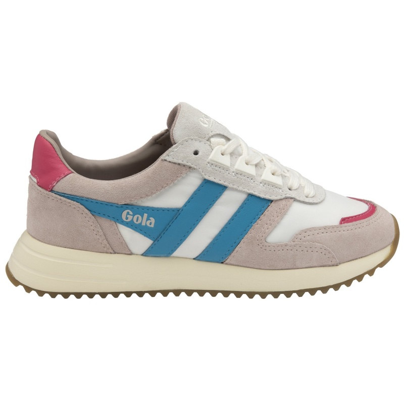 Basket Gola Classics Femme Blanche | 9286-MRDGE