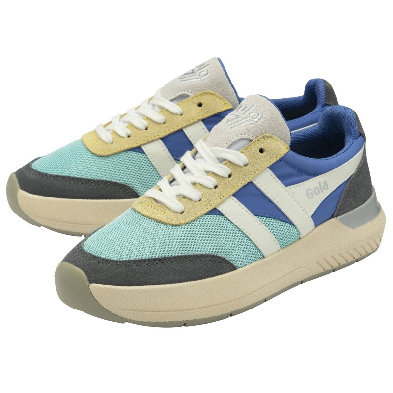 Basket Gola Classics Femme Bleu | 3698-AWHKP