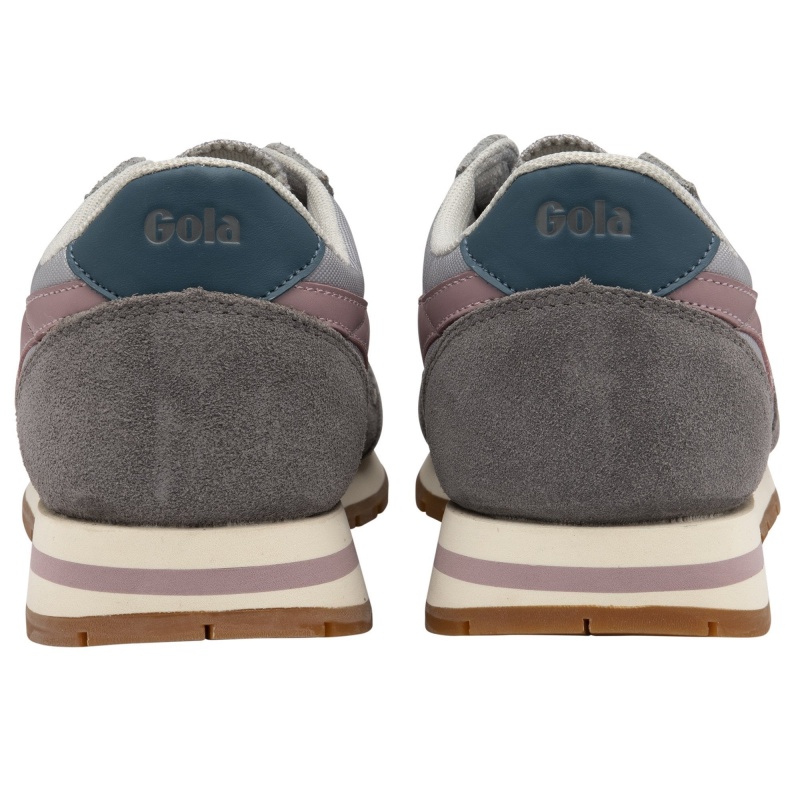 Basket Gola Classics Femme Grise Clair | 7416-BZLKQ