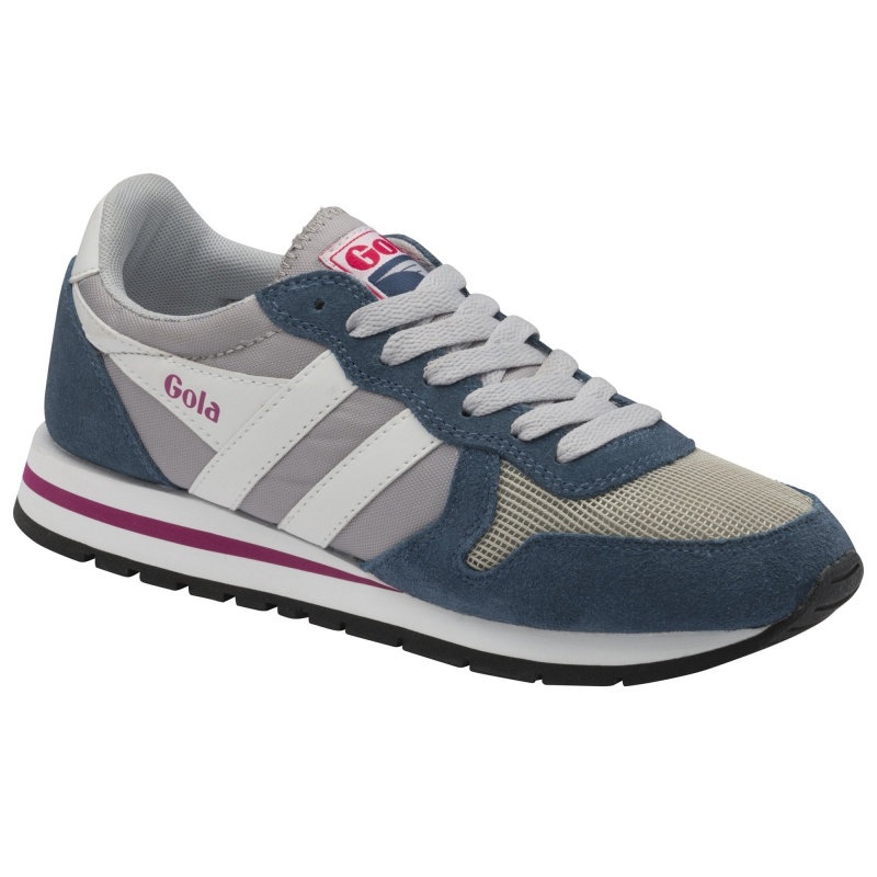 Basket Gola Classics Femme Grise Clair | 1204-ZLAJY