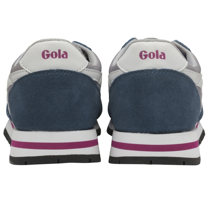 Basket Gola Classics Femme Grise Clair | 1204-ZLAJY