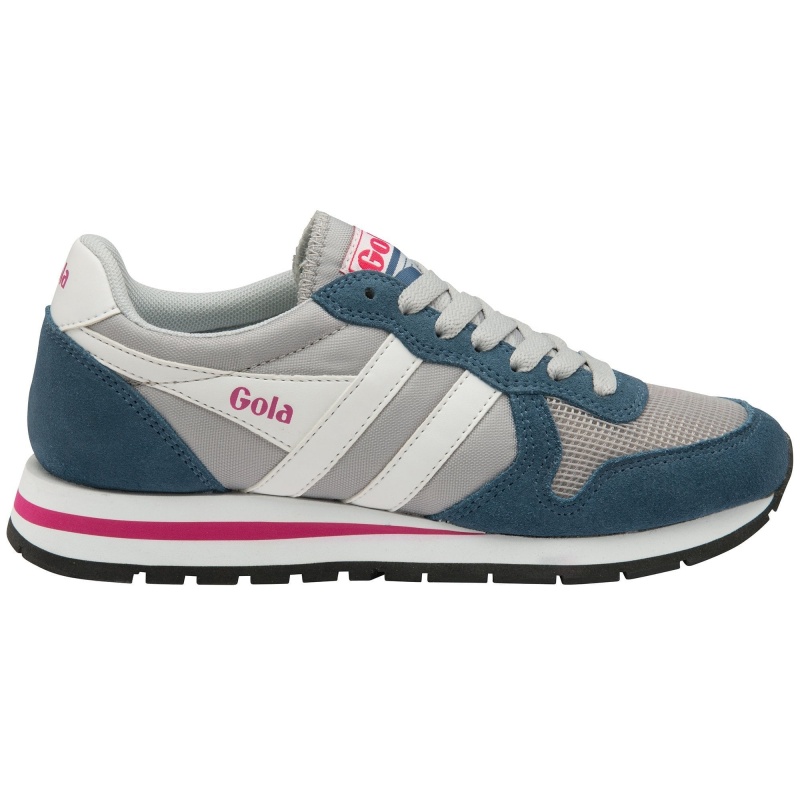 Basket Gola Classics Femme Grise Clair | 1204-ZLAJY