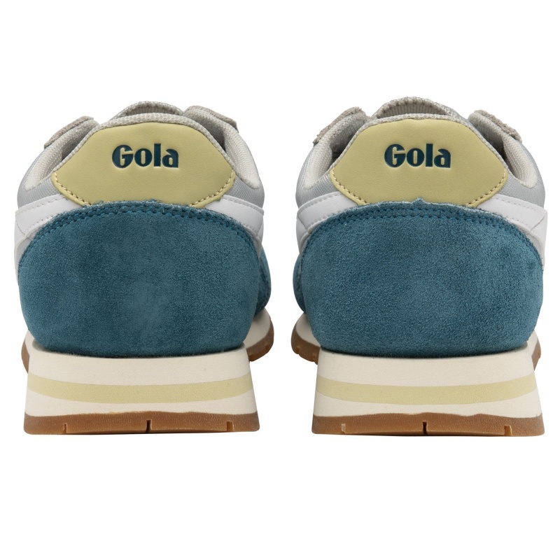 Basket Gola Classics Femme Grise Clair | 0824-OGBAQ