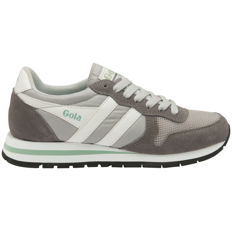 Basket Gola Classics Femme Grise Clair | 8237-CNDRY