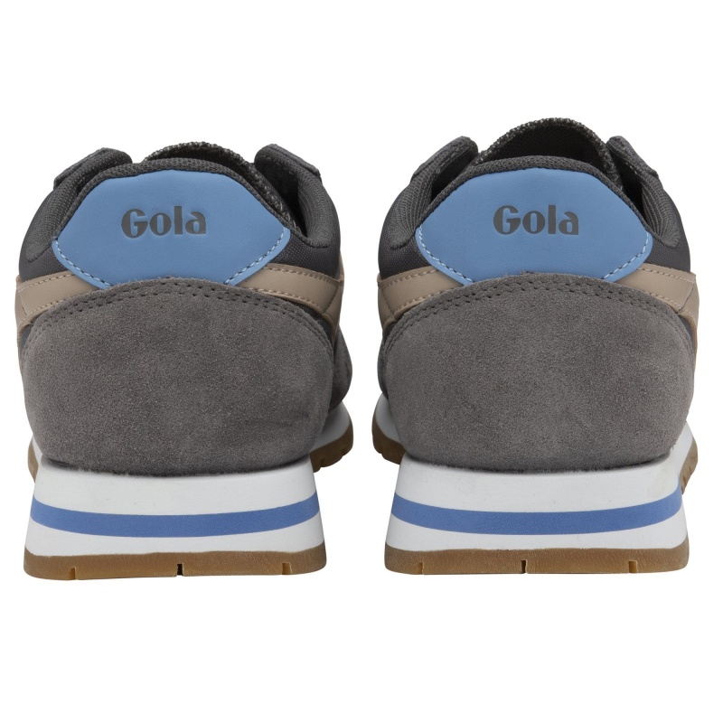 Basket Gola Classics Femme Grise | 1459-YGAQX