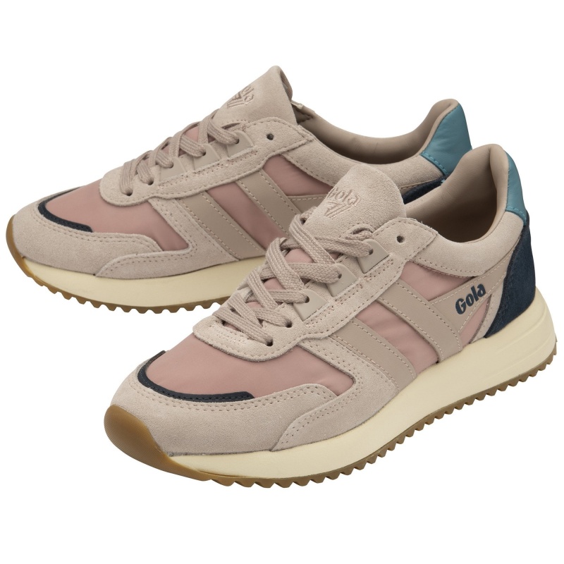 Basket Gola Classics Femme Grise | 6259-OERTC