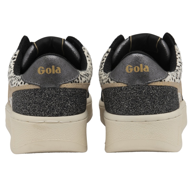 Basket Gola Classics Femme Noir | 9356-DQUZP