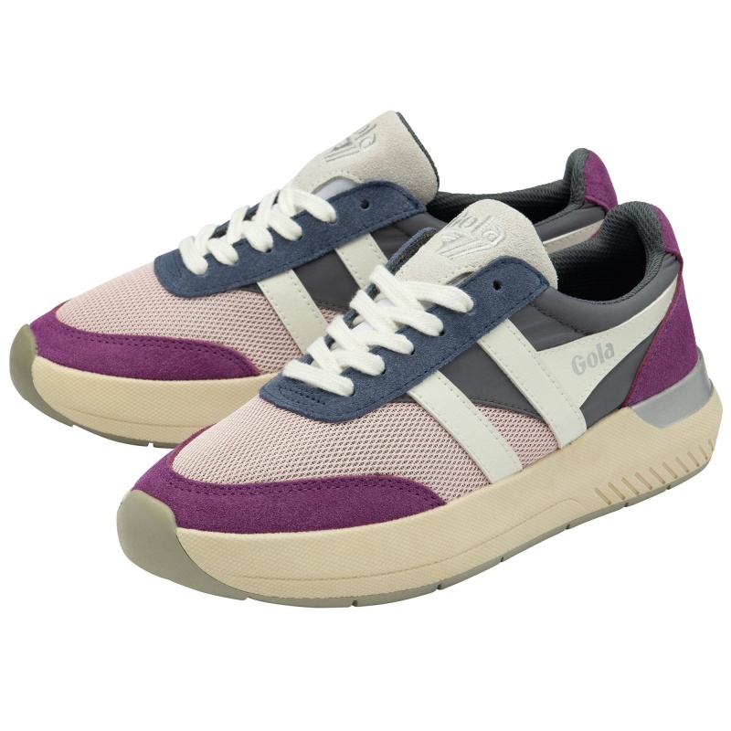 Basket Gola Classics Femme Rose | 7152-BUMFS