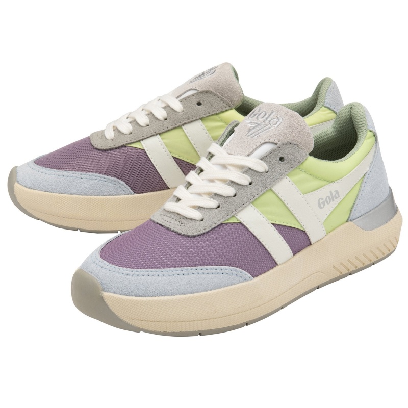 Basket Gola Classics Femme Vert | 2867-PUQRV