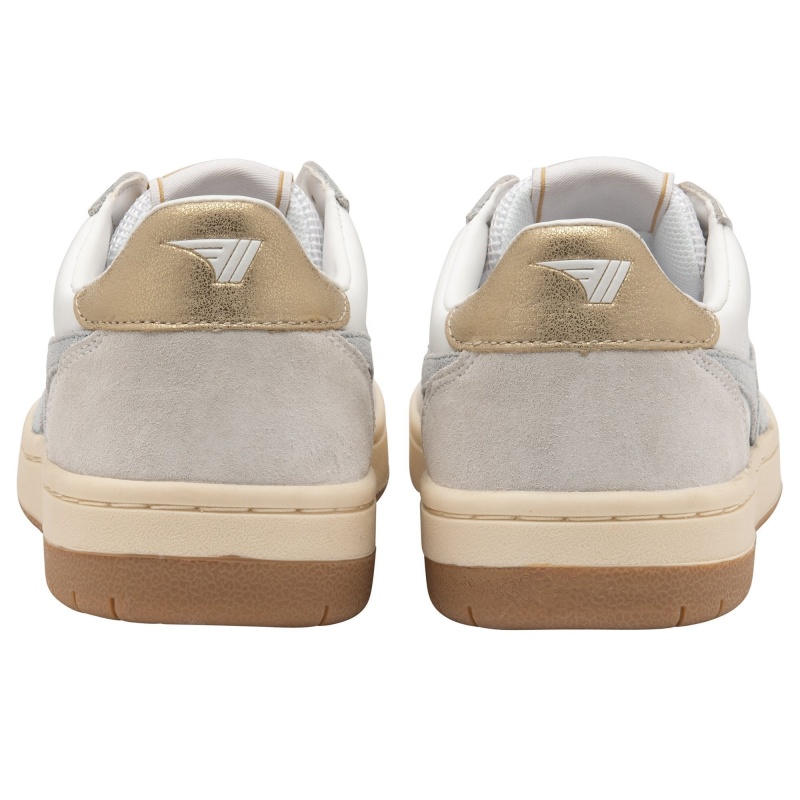 Basket Gola Classics Hawk Femme Blanche | 0357-ADPNL