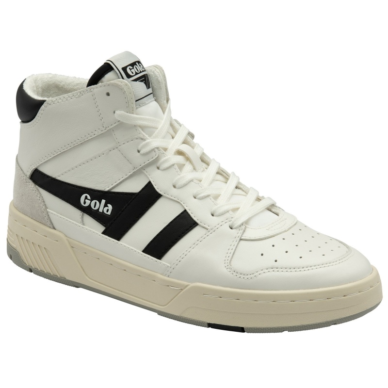 Basket Gola Classics High Homme Blanche | 6215-SEOZC