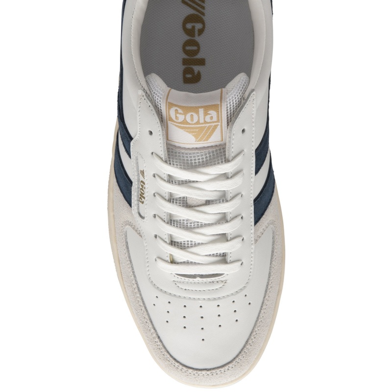 Basket Gola Classics Homme Blanche | 0932-SEMRC