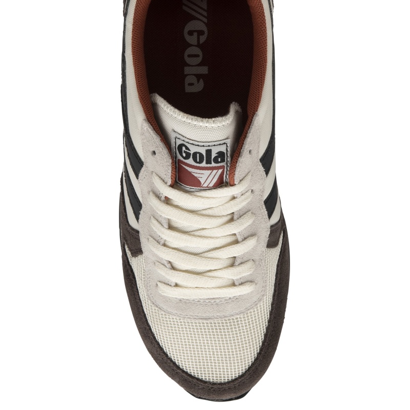 Basket Gola Classics Homme Blanche | 1653-EGKAC