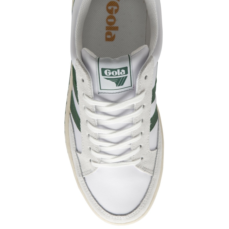 Basket Gola Classics Homme Blanche | 2653-BXCKI