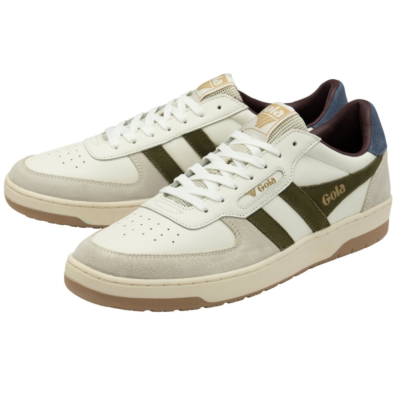 Basket Gola Classics Homme Blanche | 4529-SJXDF