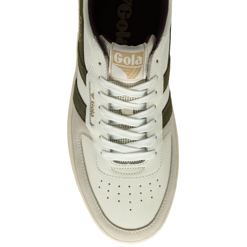 Basket Gola Classics Homme Blanche | 4529-SJXDF