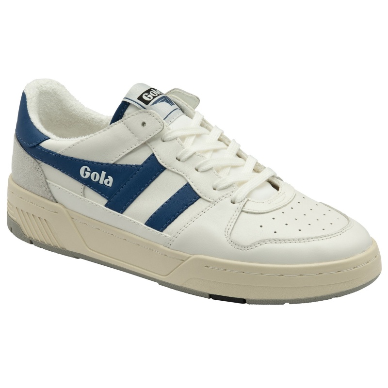 Basket Gola Classics Homme Blanche | 4723-ITNQP