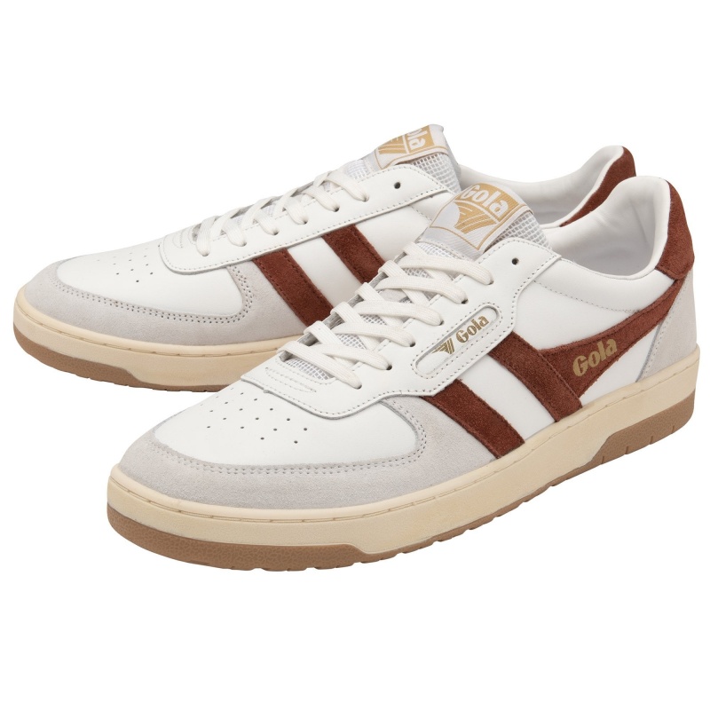 Basket Gola Classics Homme Blanche | 5906-NGYAX