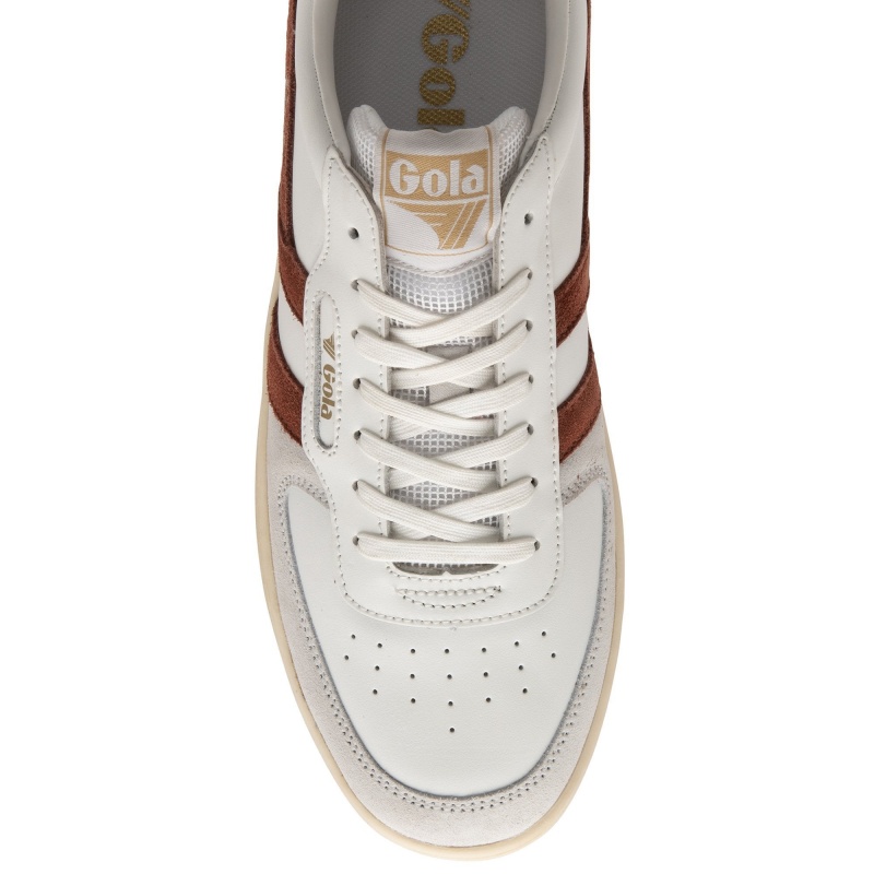 Basket Gola Classics Homme Blanche | 5906-NGYAX