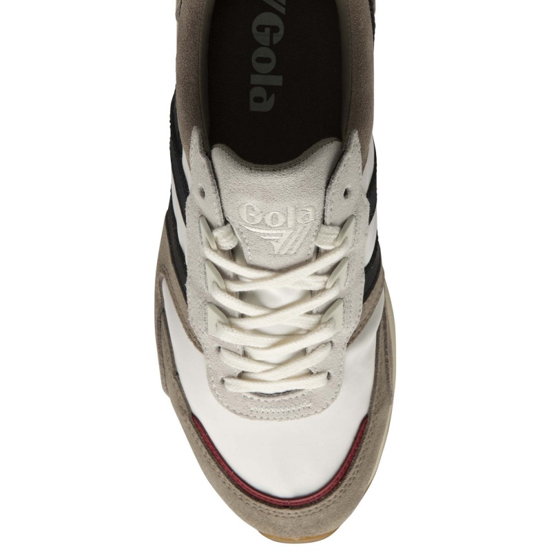 Basket Gola Classics Homme Blanche | 6041-JDGTW