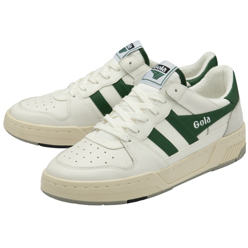 Basket Gola Classics Homme Blanche | 7184-IHUPZ