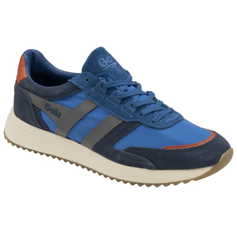 Basket Gola Classics Homme Bleu | 2896-TZVNU