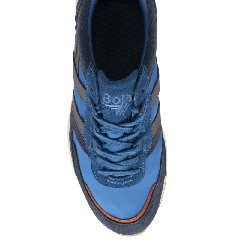 Basket Gola Classics Homme Bleu | 2896-TZVNU