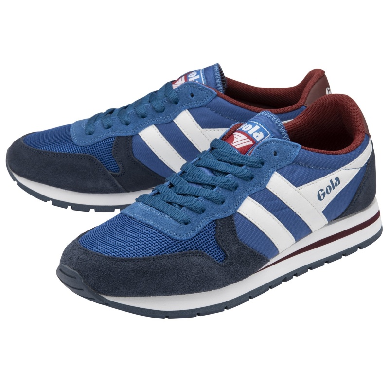 Basket Gola Classics Homme Bleu | 7038-LHKVA