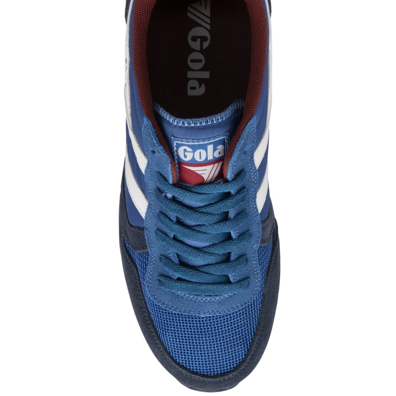 Basket Gola Classics Homme Bleu | 7038-LHKVA