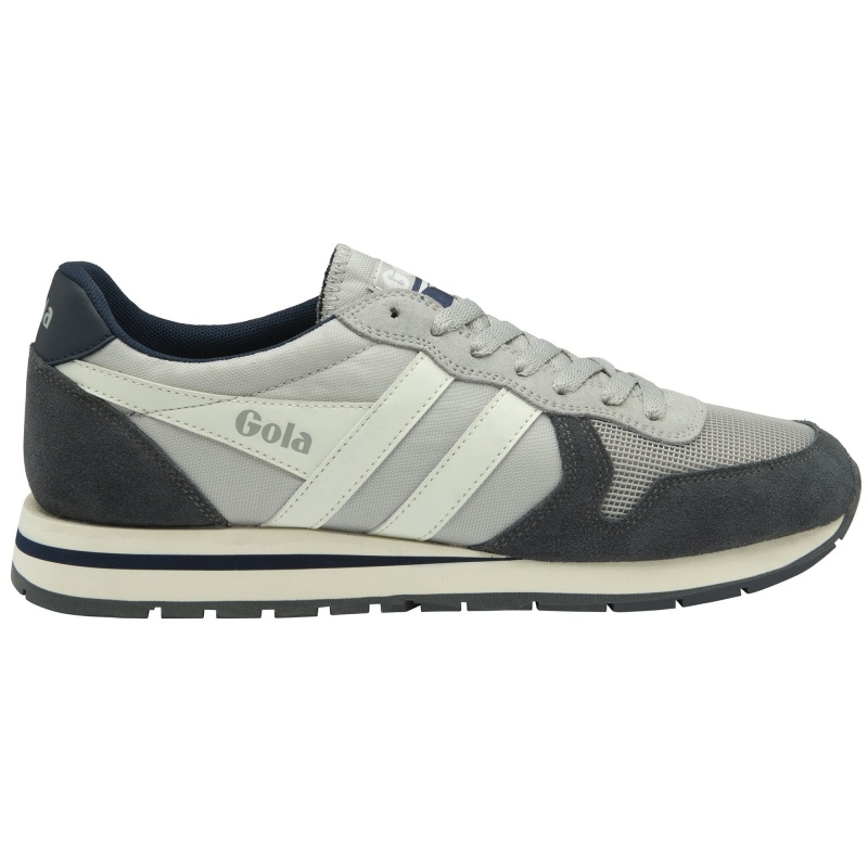 Basket Gola Classics Homme Grise Clair | 8026-QXEHU