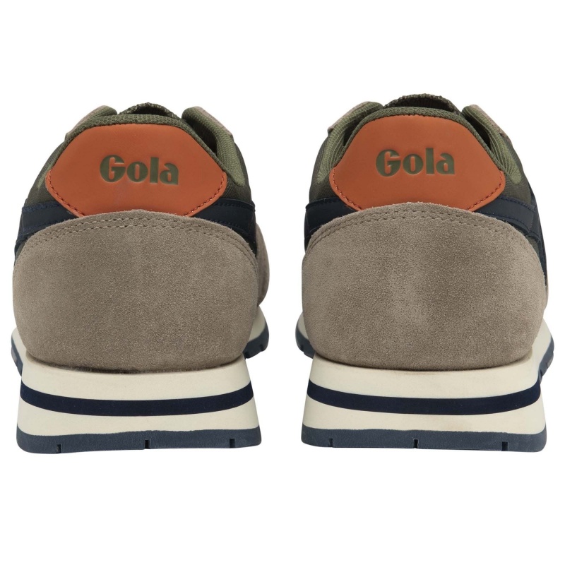 Basket Gola Classics Homme Kaki | 5281-ORTQJ