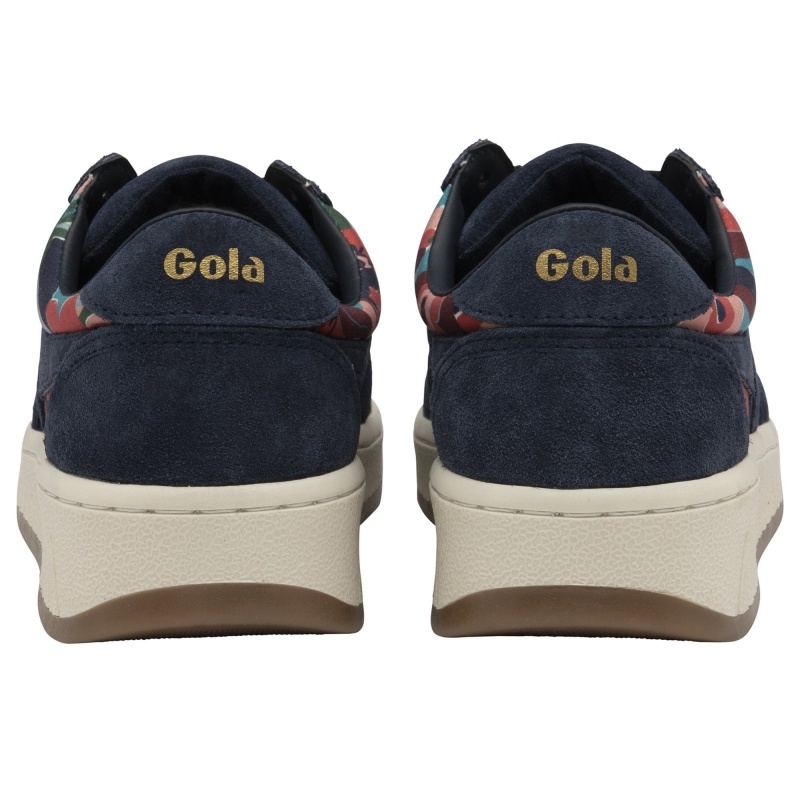 Basket Gola Classics LBTY BL Femme Bleu Marine | 2653-HBQTA