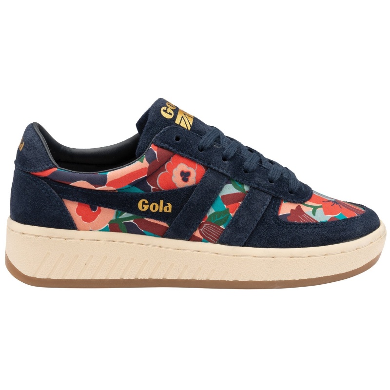 Basket Gola Classics LBTY BL Femme Bleu Marine | 2653-HBQTA