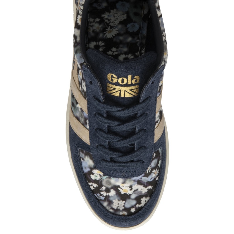 Basket Gola Classics LBTY BR Femme Bleu Marine | 5819-SNYQX