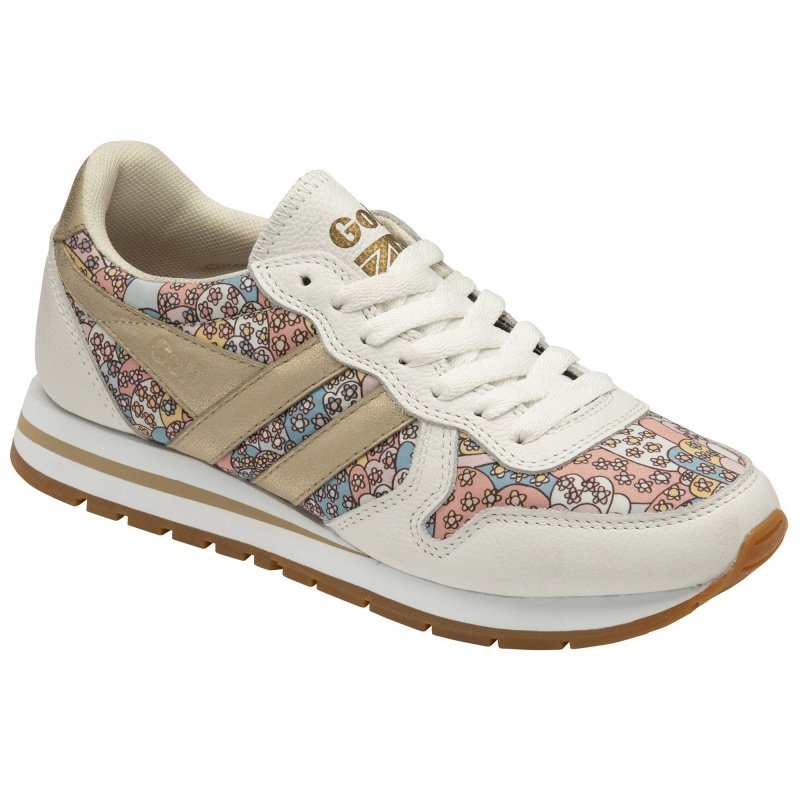 Basket Gola Classics LBTY CP Femme Blanche | 2316-XCOJR