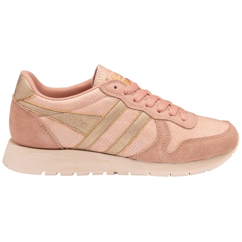 Basket Gola Classics Lizard Femme Rose | 7863-WPGCZ