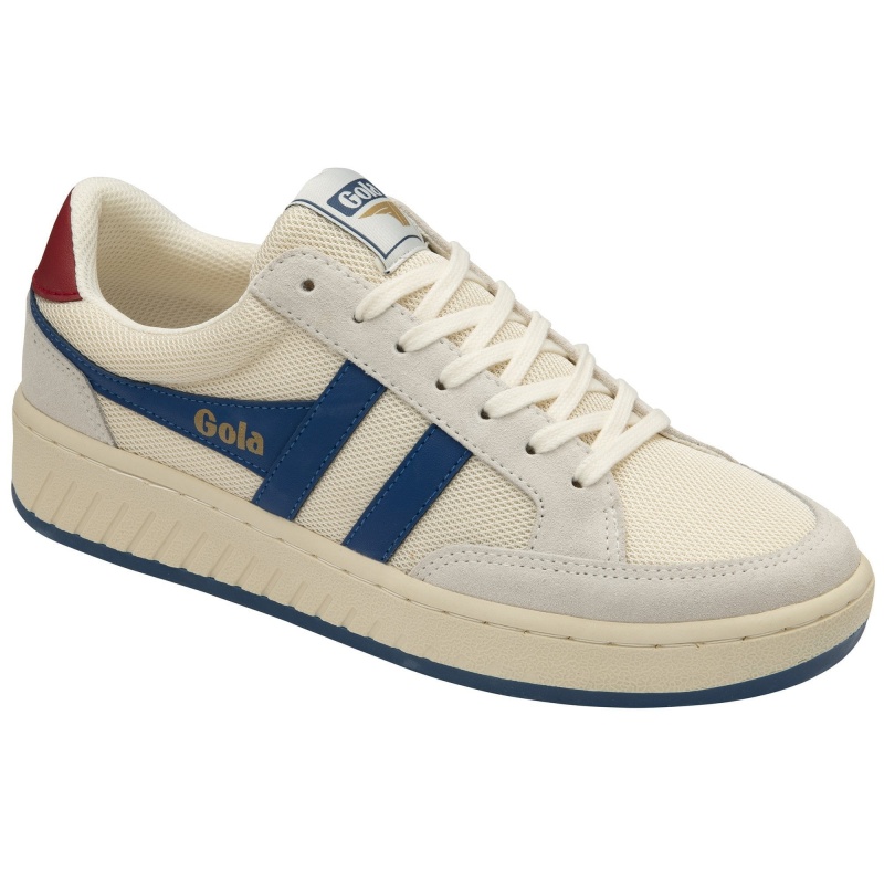 Basket Gola Classics Mesh Homme Blanche | 1340-HUGXC