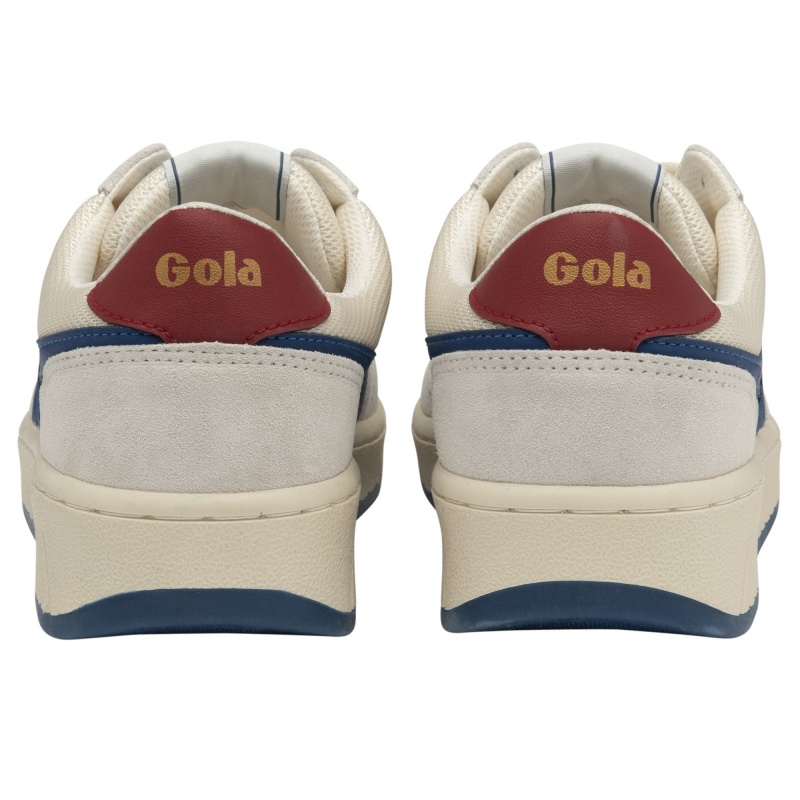 Basket Gola Classics Mesh Homme Blanche | 1340-HUGXC