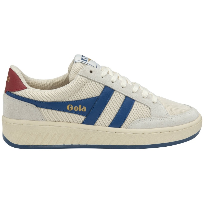 Basket Gola Classics Mesh Homme Blanche | 1340-HUGXC